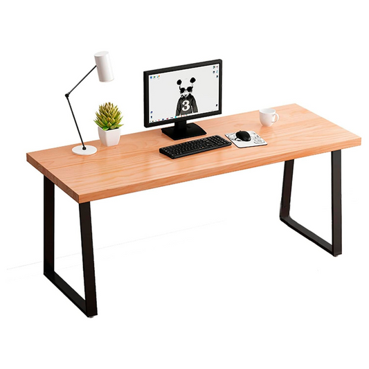 Escritorio Rústico Belén 160cm | Madera y Metal | Oficina en Casa