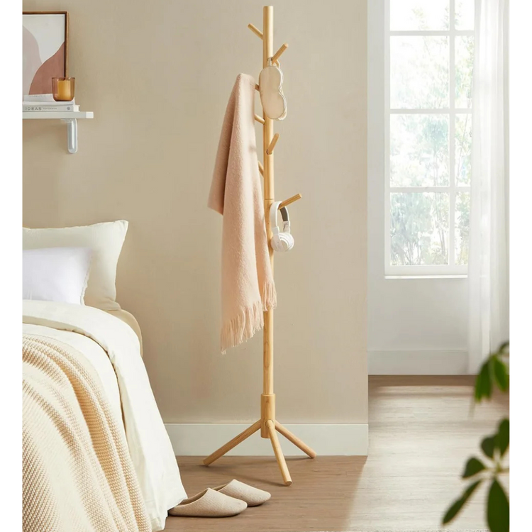 Perchero Remo | Estilo Arbol  | Madera color natural