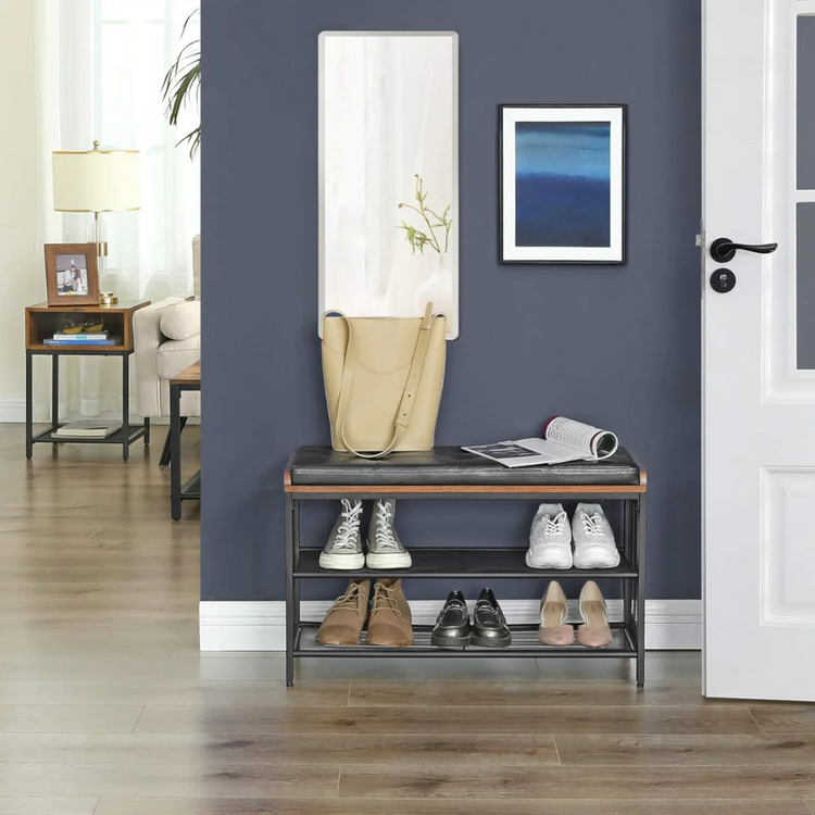 Banqueta Zapatero Waco | Eco Cuero