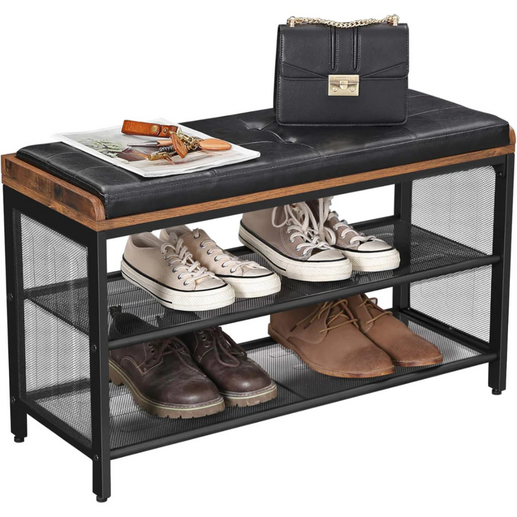 Banqueta Zapatero Waco | Eco Cuero