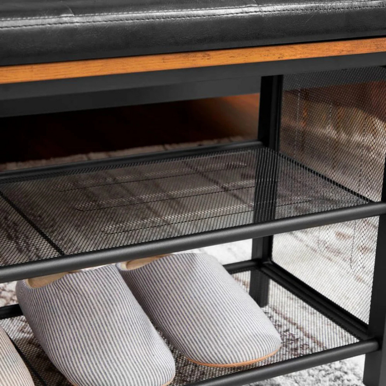 Banqueta Zapatero Waco | Eco Cuero