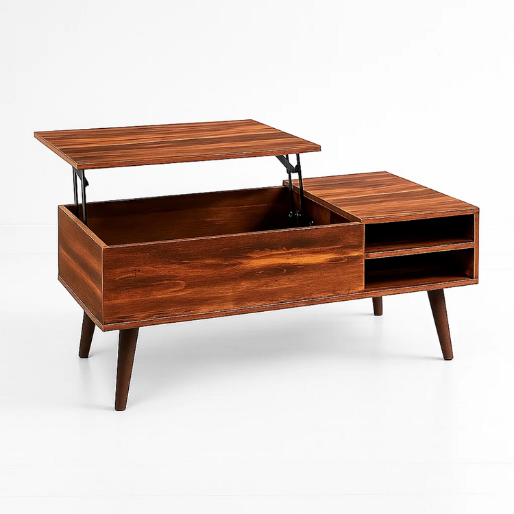 Mesa de Centro Elevable Lotta | Multifuncional y Moderna