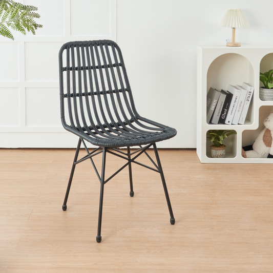 Silla Grecia Negro | Diseño en Rattan