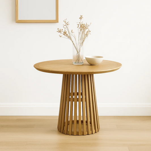 Mesa Redonda Konna D100 cm | Madera Natural