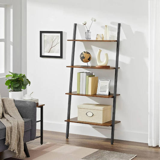 Estante Escalera Sander | 4 Niveles Estilo Industrial