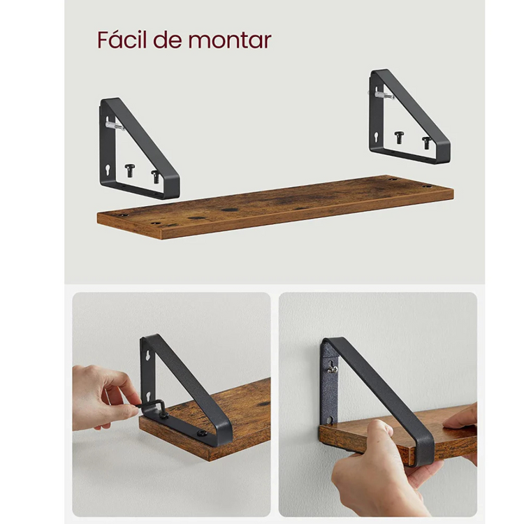 Repisas Flotantes Yodo | Estilo Industrial