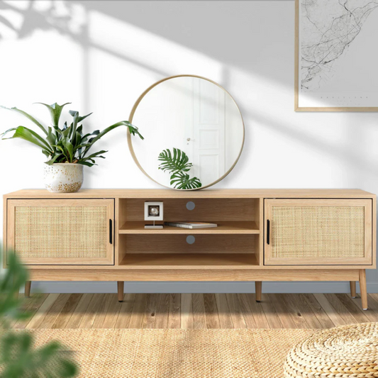 Rack Powell | Estilo Boho y Almacenamiento Inteligente