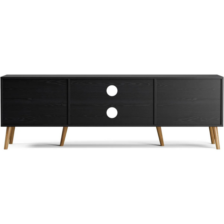 Rack Allison Negro | Estilo Moderno y Funcional