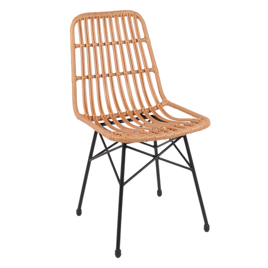 Silla Grecia Natural | Diseño en Rattan