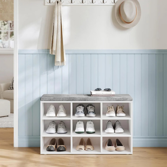 Banqueta Zapatero Blanco Topeka