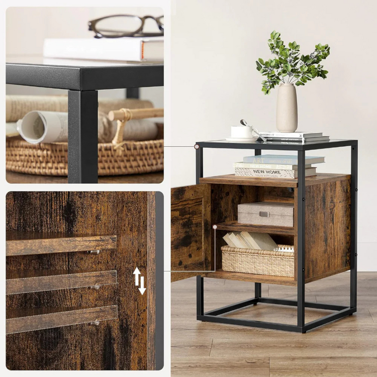 Velador Mesa Auxiliar Bertram