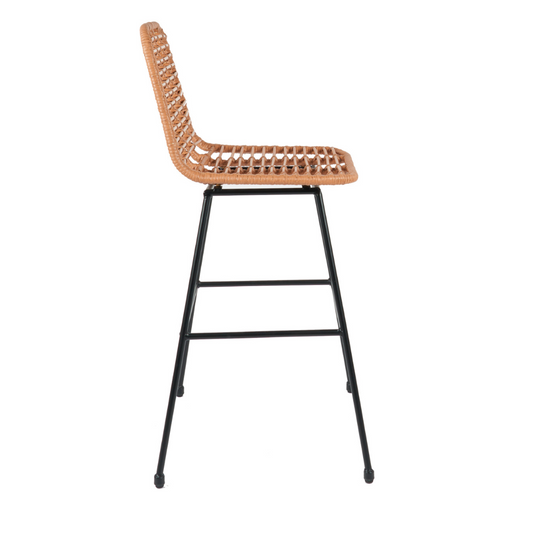 Taburete Piso Grecia Alto 75 cm | Rattan color Natural