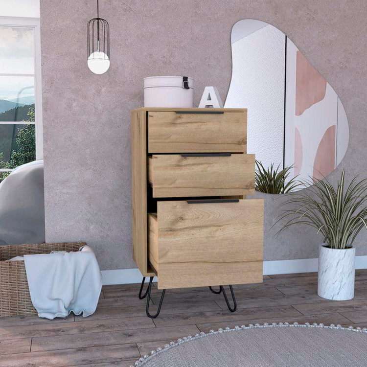 Cómoda Moderna Becca: Almacenaje y Estilo