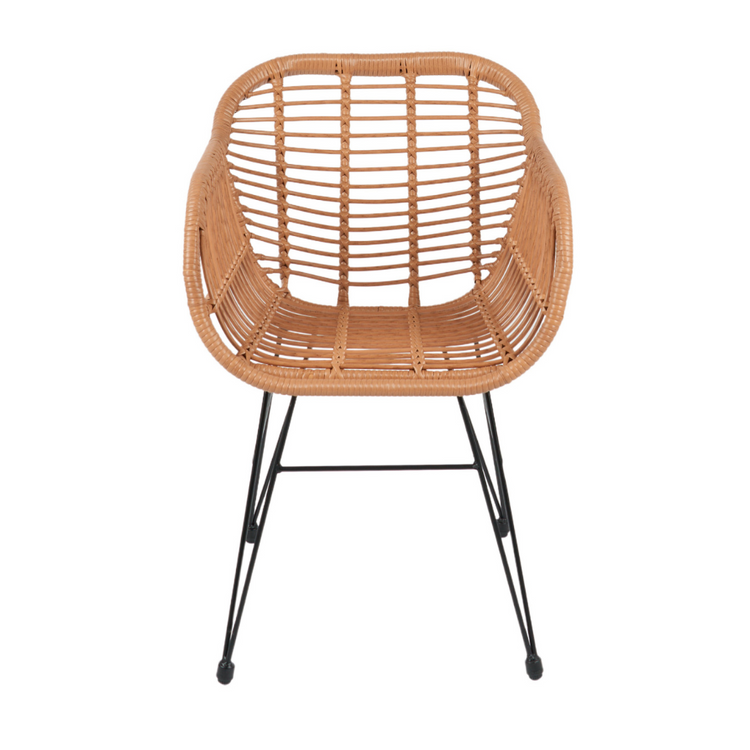 Pack 4 Butacas Grecia | Diseño en Rattan color Natural