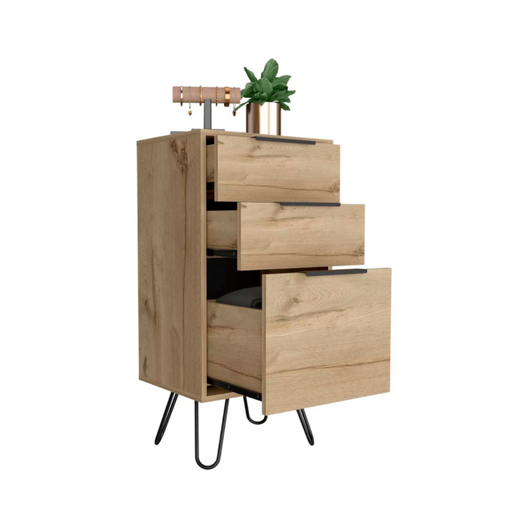 Cómoda Moderna Becca: Almacenaje y Estilo