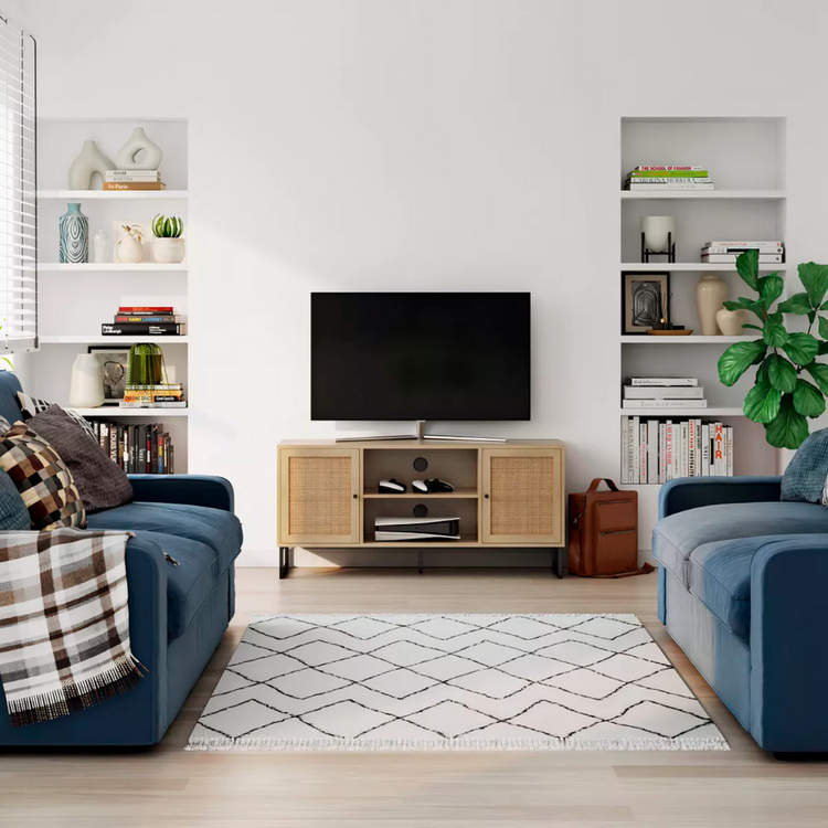 Rack o Buffet Simona | Elegancia Rústica y Almacenamiento Inteligente