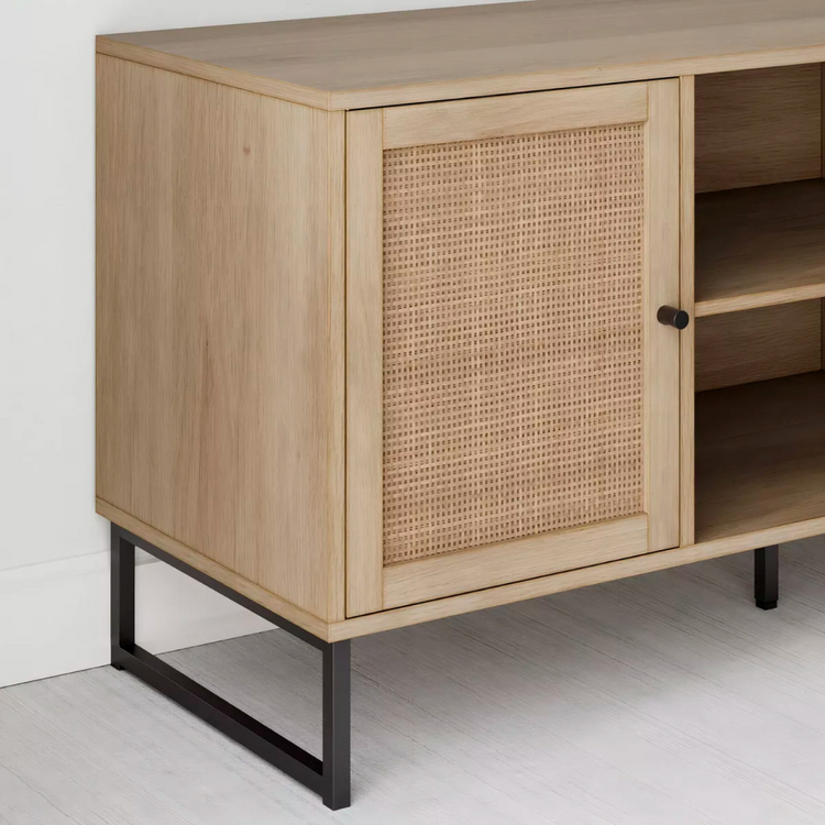 Rack o Buffet Simona | Elegancia Rústica y Almacenamiento Inteligente