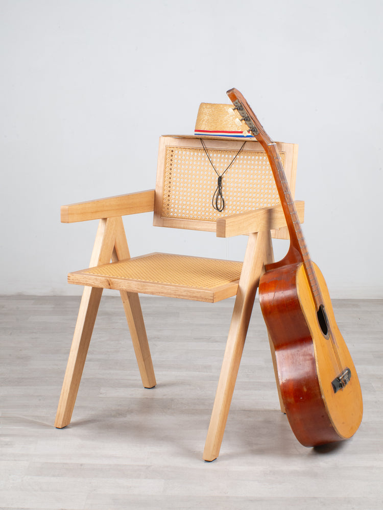 Pack 2 Butacas Sitial Capitol | Ratan Natural | Diseño Clásico