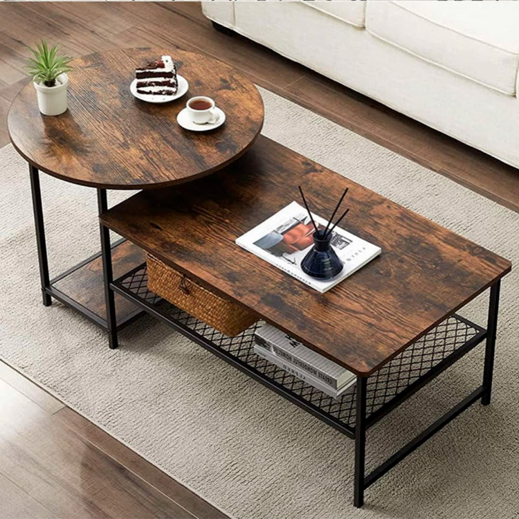 Set de Mesas de Centro Anah | Estilo  Industrial