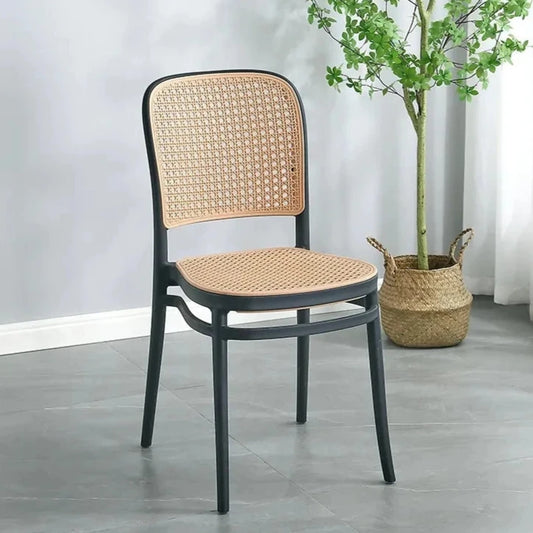 Silla Montana Negra | Resistente a Exteriores | Comedor