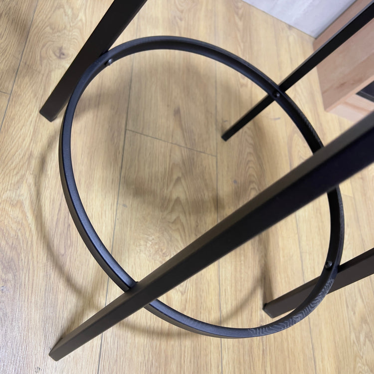 Taburete Ross Negro 75cm | Estilo Industrial