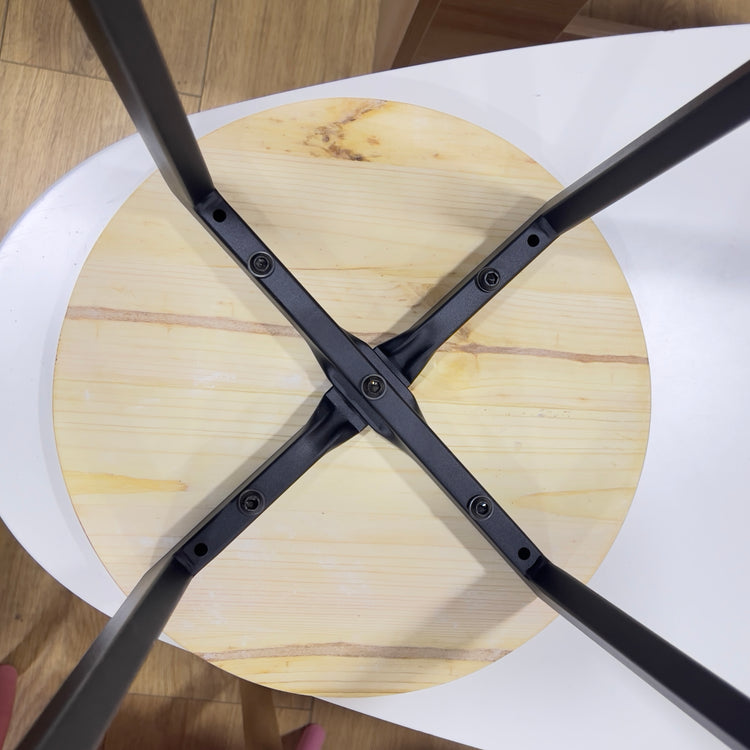 Taburete Ross Negro 75cm | Estilo Industrial