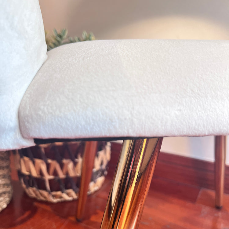 Sitial Sillón Siena Beige | Comodidad y Resistencia en Terciopelo
