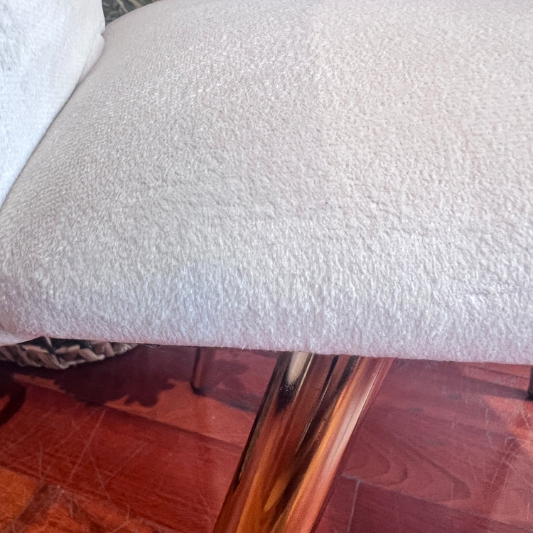 Sitial Sillón Siena Beige | Comodidad y Resistencia en Terciopelo