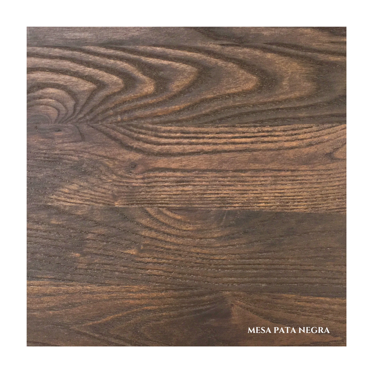 Mesa Cuadrada Industrial Tolix 70x70 | Hogar o Negocio| Acero y Madera