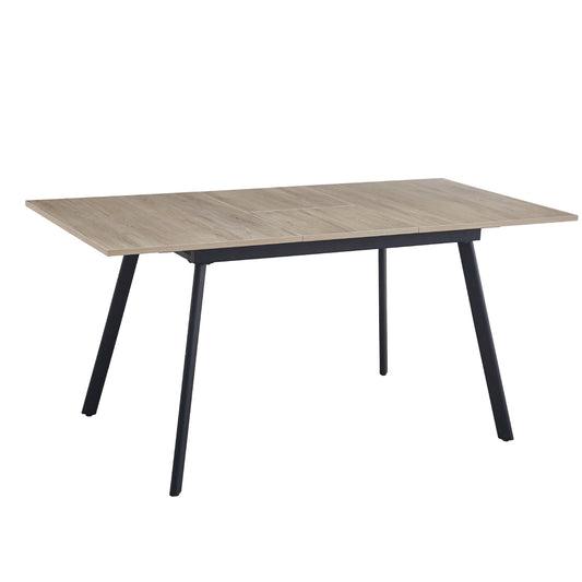 Mesa Extensible Atenas 120 a 160cm Claro | ¡Más Comensales!