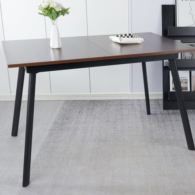 Mesa Extensible Atenas 120 a 160cm Oscura | ¡Más Comensales!