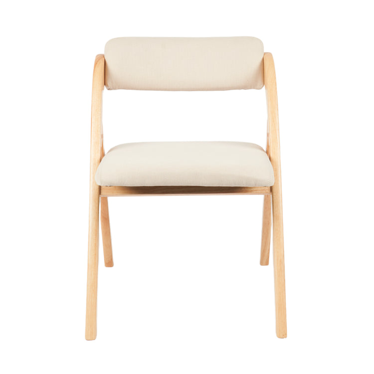 Silla plegable Palmira beige | Cómoda y Práctica para tu Hogar