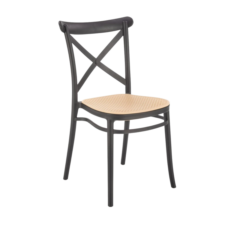 Silla Exterior Valentino | Cómoda, Apilable y Resistente