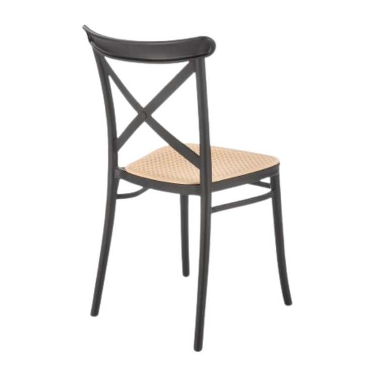 Silla Exterior Valentino | Cómoda, Apilable y Resistente