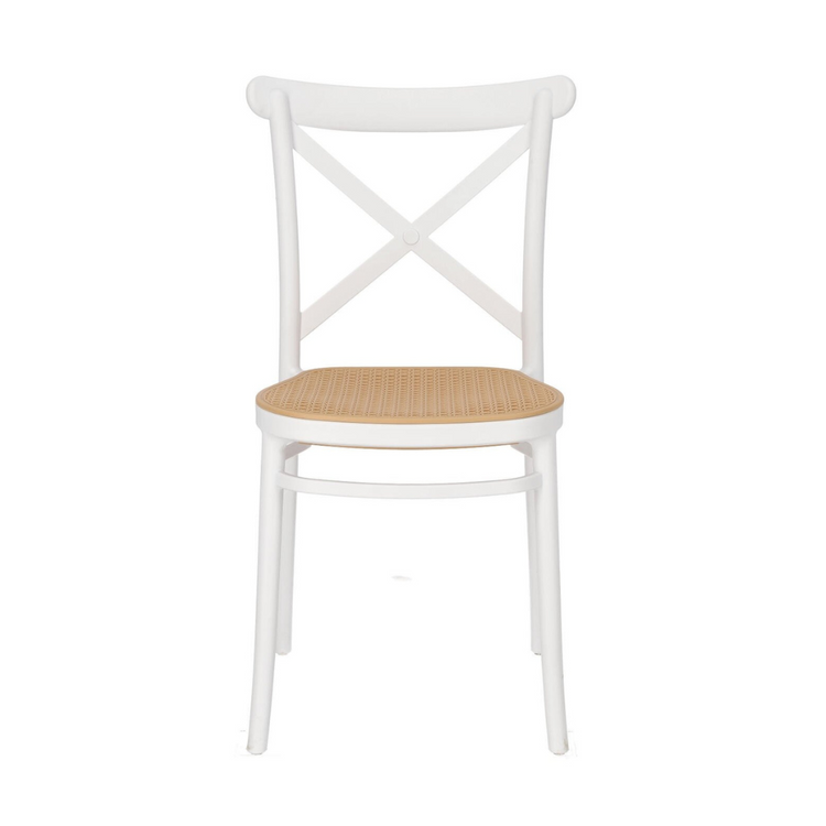 Silla Exterior Valentino | Cómoda, Apilable y Resistente