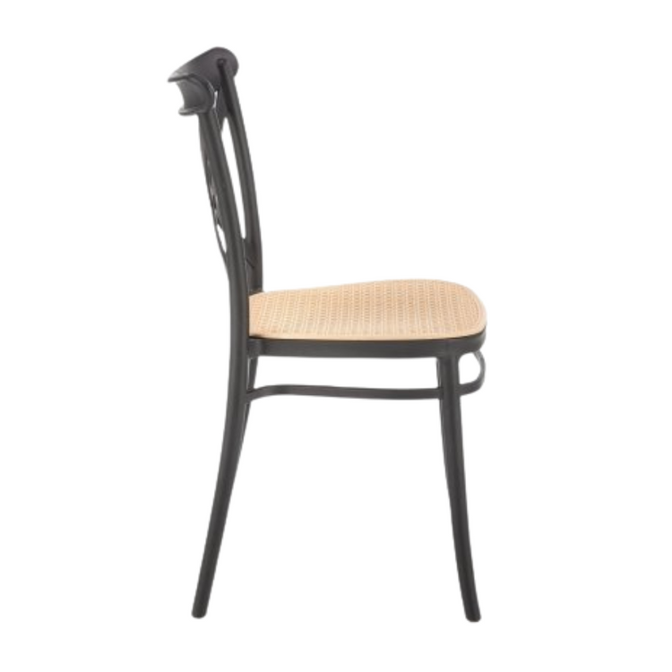 Silla Exterior Valentino | Cómoda, Apilable y Resistente