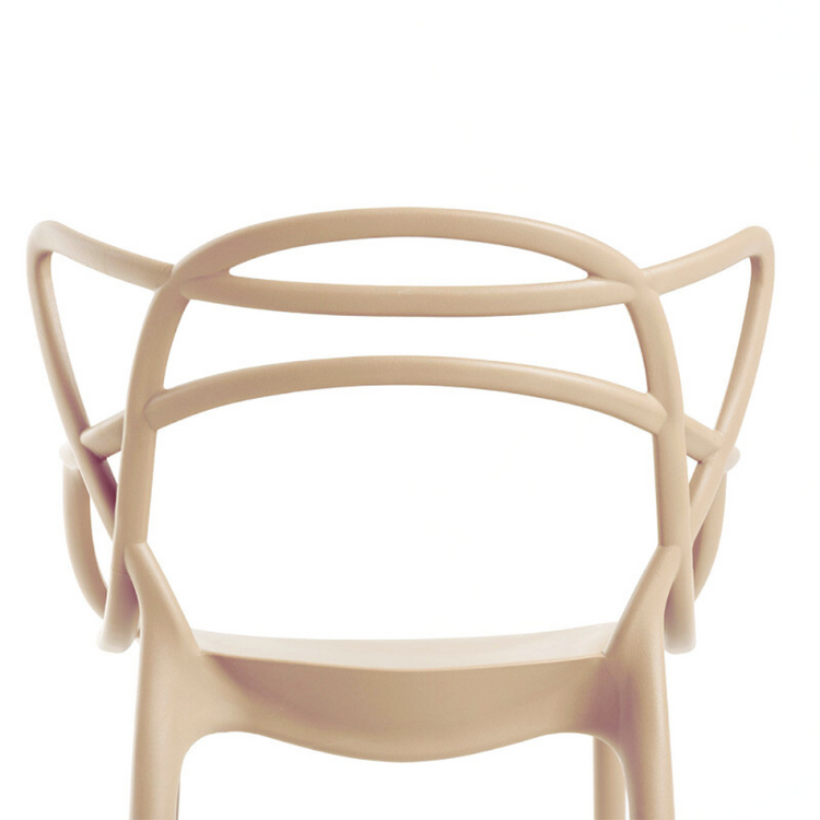 Pack 4 Sillas Masters Beige | Ideal Terraza y Interior