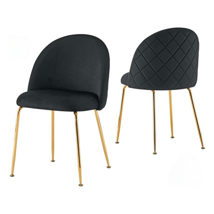 Silla Adela | Elegante y Cómoda | Diseño Clásico Dorado