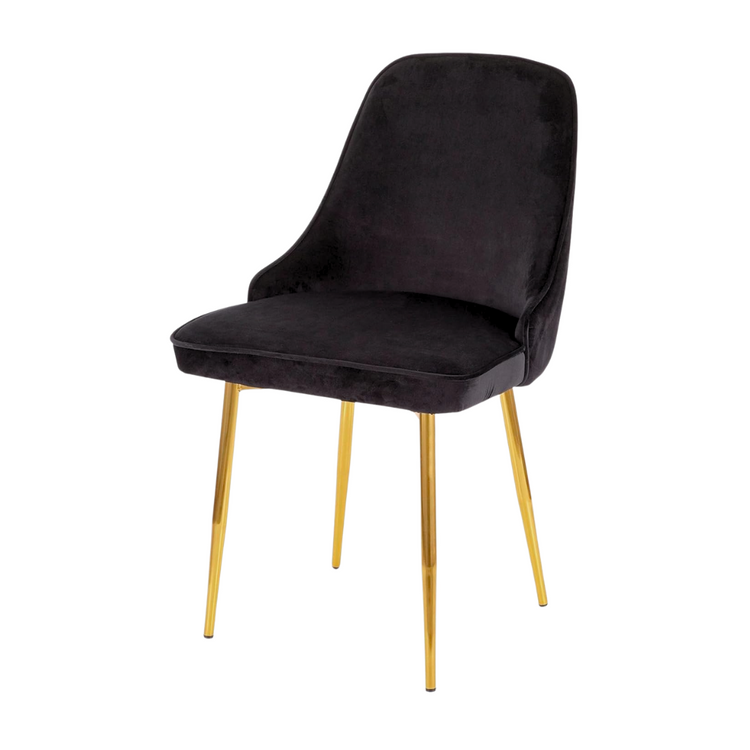 Sitial Paris Negro | Terciopelo | Elegancia y Confort