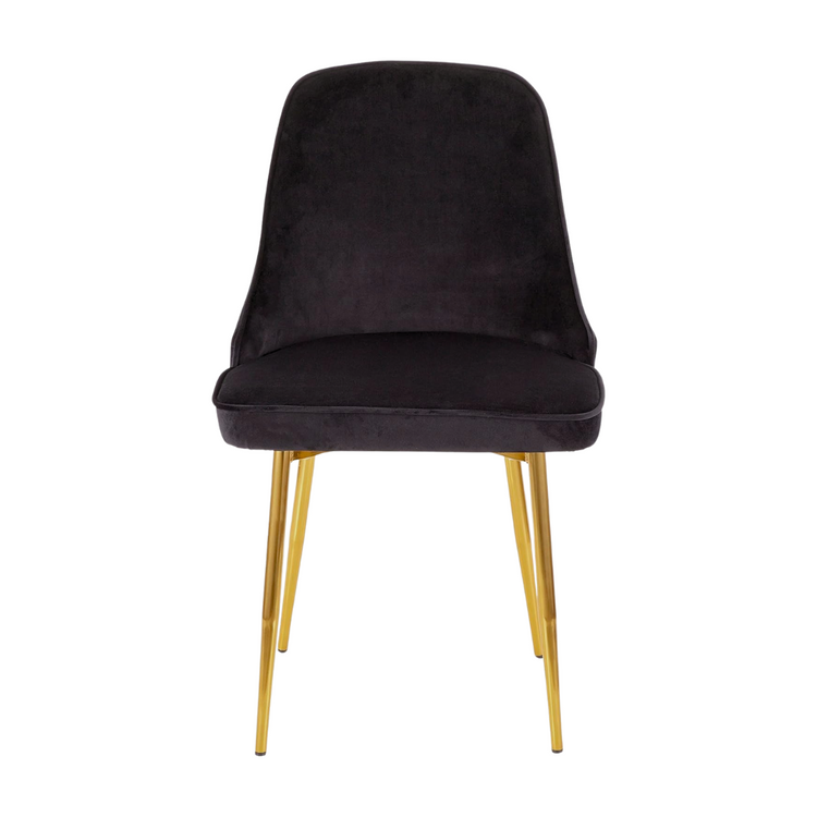 Sitial Paris Negro | Terciopelo | Elegancia y Confort