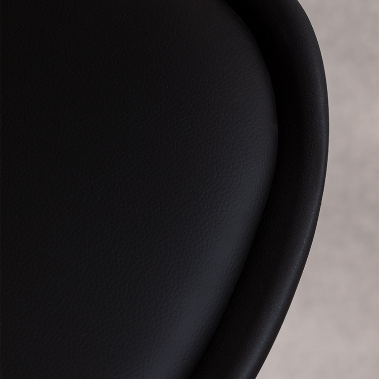 Taburete Bar Tulip Negro 75cm | Diseño Moderno