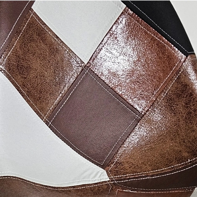Silla Patchwork Da Vinci | Ecocuero Café