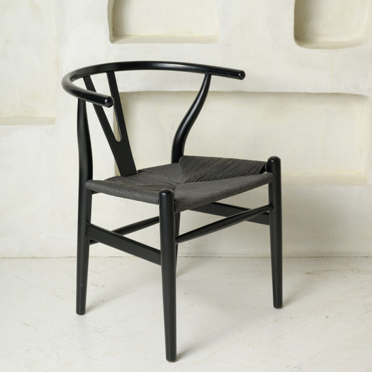 Pack 2 Silla Wishbone Nórdica | Madera | Negro