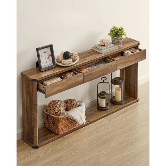 Mueble Recibidor Arrimo Cardona | Marrón Rústico