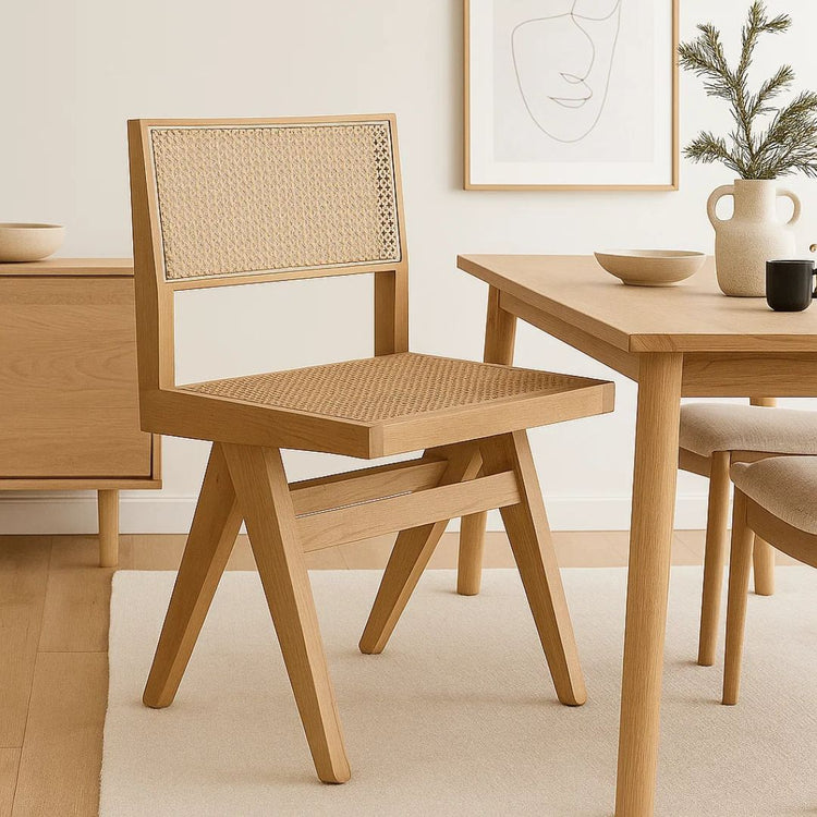 Silla Helga | Rattan Madera