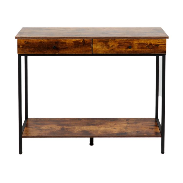 Arrimo Betania 2 Cajones | Madera Natural | Diseño Compacto