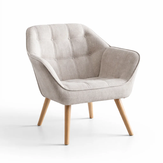 Poltrona Nelson | Lino Beige