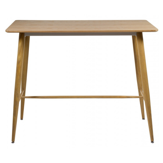 Mesa Alta Bar Álamo | Color Natural 120x60x 105