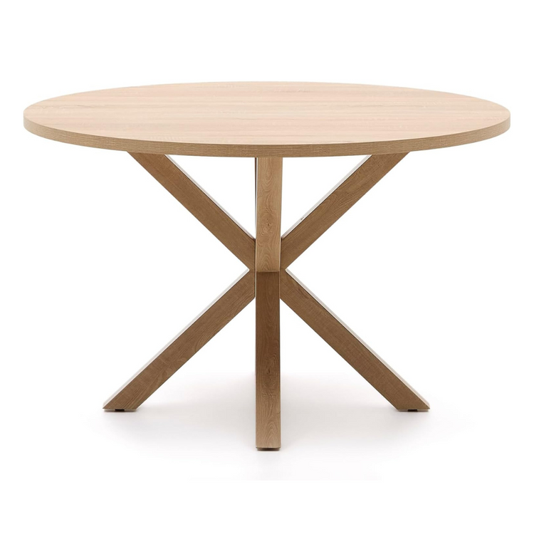 Mesa Redonda Equiz Wood 120cm | Comedor u Oficina