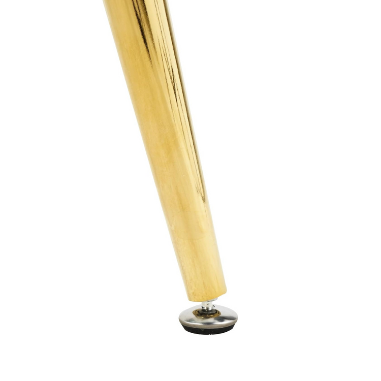 Mesa Rectangular Vitreo 130x80 (Dorado) | Vidrio Templado